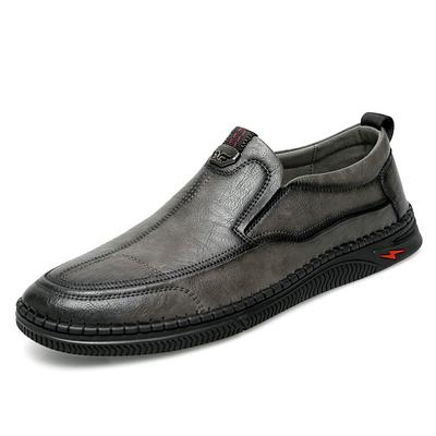 Men's Leather Shoes 2024 New Breathable Business Dress Shoes Men's Social Shoes Casual Loafers for Men