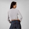 Calvin Klein Jeans Classic Letter Drawstring Hem Cotton Slim Fit Long Sleeve T-Shirt Women tops 47H262G