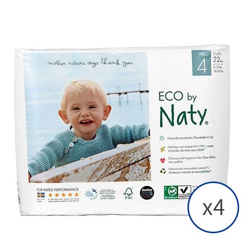 

Neti Eco Panty Diaper Stage 4 (8-15kg) 4 packs of 22