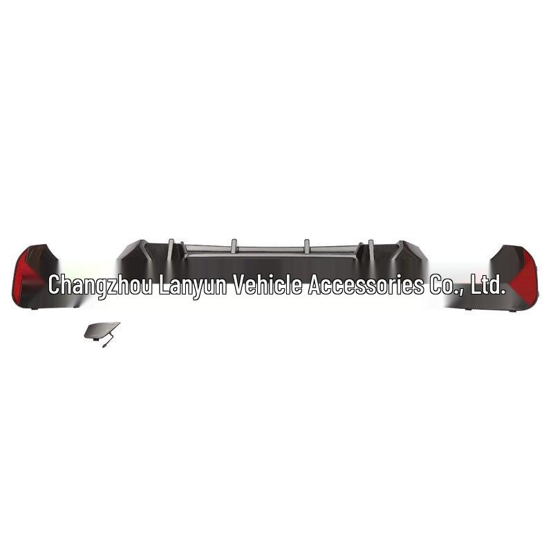 Gloss Black Rear Spoiler Kit for BMW 5 Series G30/G38 M5 Style Competition