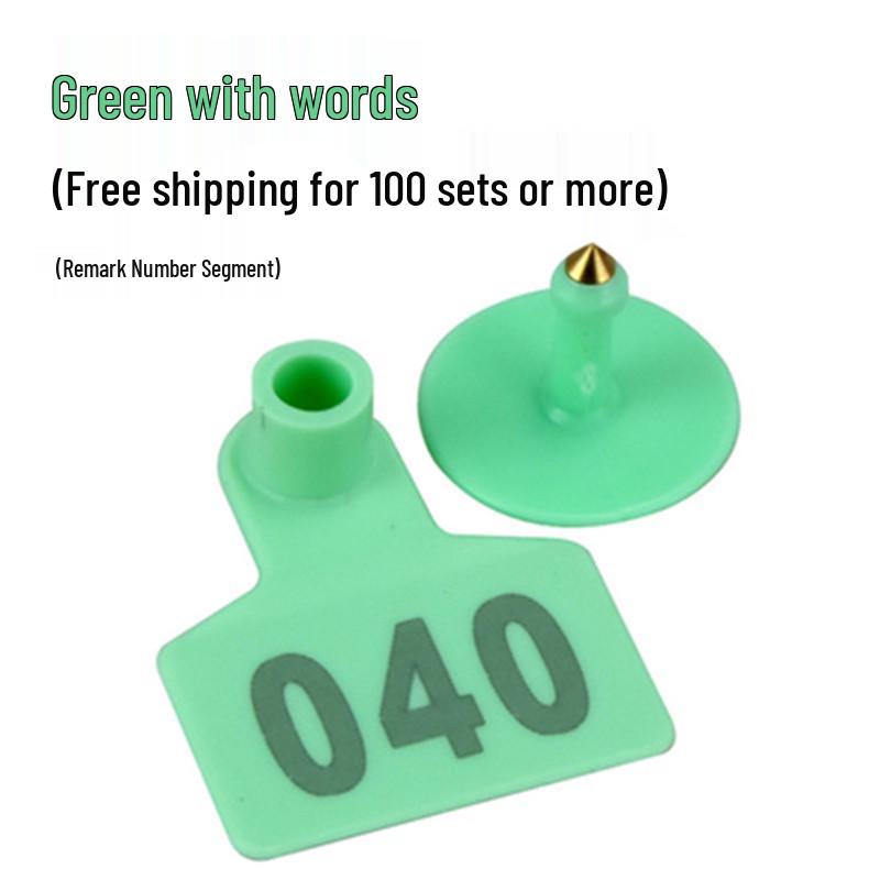 Laserem tištěné ušní známky: Prasata, Prasnice, Ovce, Registrační značky