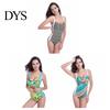 One-piece Swimsuit Women's One Piece Summer Beach V Neck Backless Cutout Bathing Suit Plus Size Sexy Slimming Swimwear Comfortable