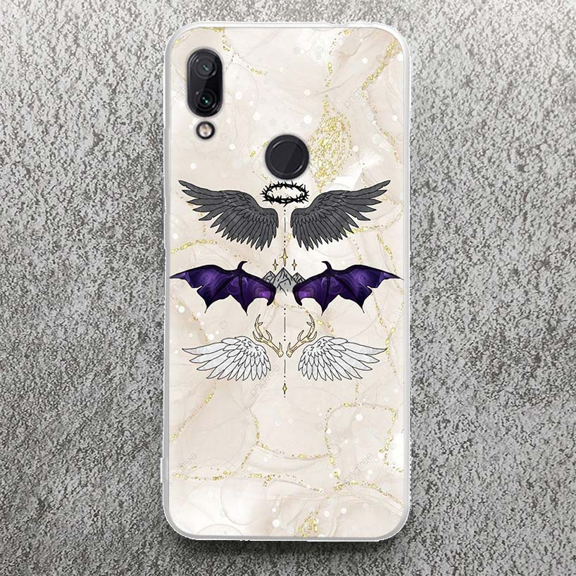 

F-Fourth W-Wing Dragon Case for Xiaomi Redmi 14C 13C 12C 13 12 Phone Shell 10C 10A 10 9A 9C 9T 9 8A 8 7A 7 6A 6 Pro 12 12C 10 10 Redmi 9C