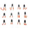 12pcs Wall Hooks Electric Hose Storage Tool Wall Mounted Strong Load Bearing Perforated Hook for Garage Courtyard