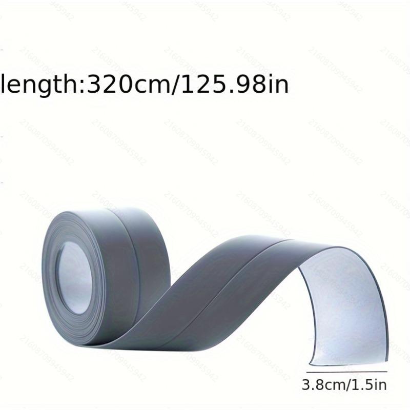 1roll Bathroom Kitchen Sealing Strip Tape - Self Adhesive Waterproof Caulk Strip for Shower Bath Sink Edge