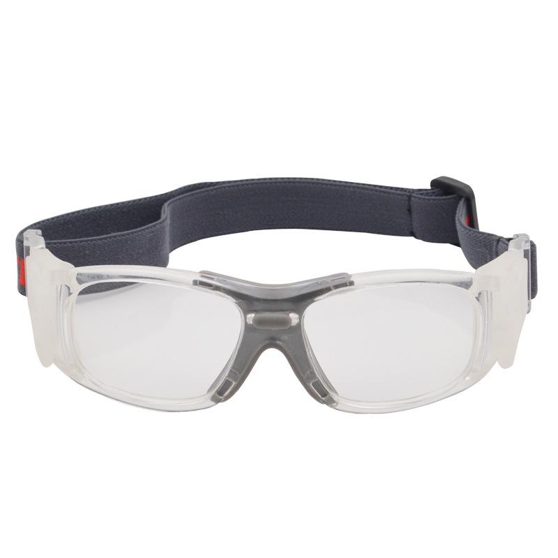 

Adult and youth basketball glasses, impact-resistant basketball training eyeglasses, protective eyewear for strenuous exercise076# чистий
