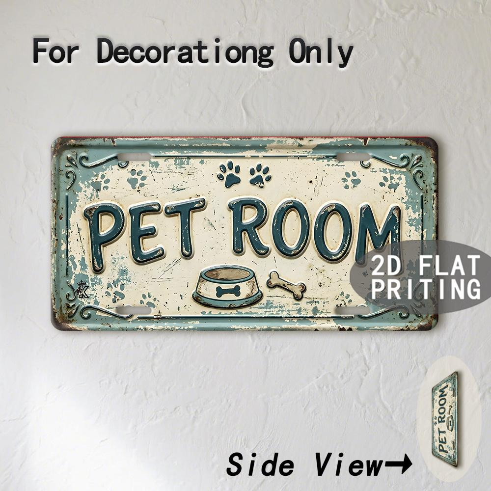 Tin Sign Vintage Durable Metal Plaque Wall Decor Home Office Bar Man Cave Bedroom European City Birth Year License Plate Wa
