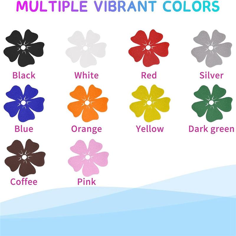 M-Modern-Vinyl Puff Vinyl 3D Puffy Heat Transfer Vinyl For T-Shirts, Easy To Cut & Weed & Transfer 10PCS