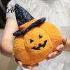 Cartoon Plushie Halloween Pumpkin Plush Toy Spooky Ghost Bat Demon Stuffed Doll Decorative Toy Holiday Party Decoration for Home Sofa Bed Dolls
