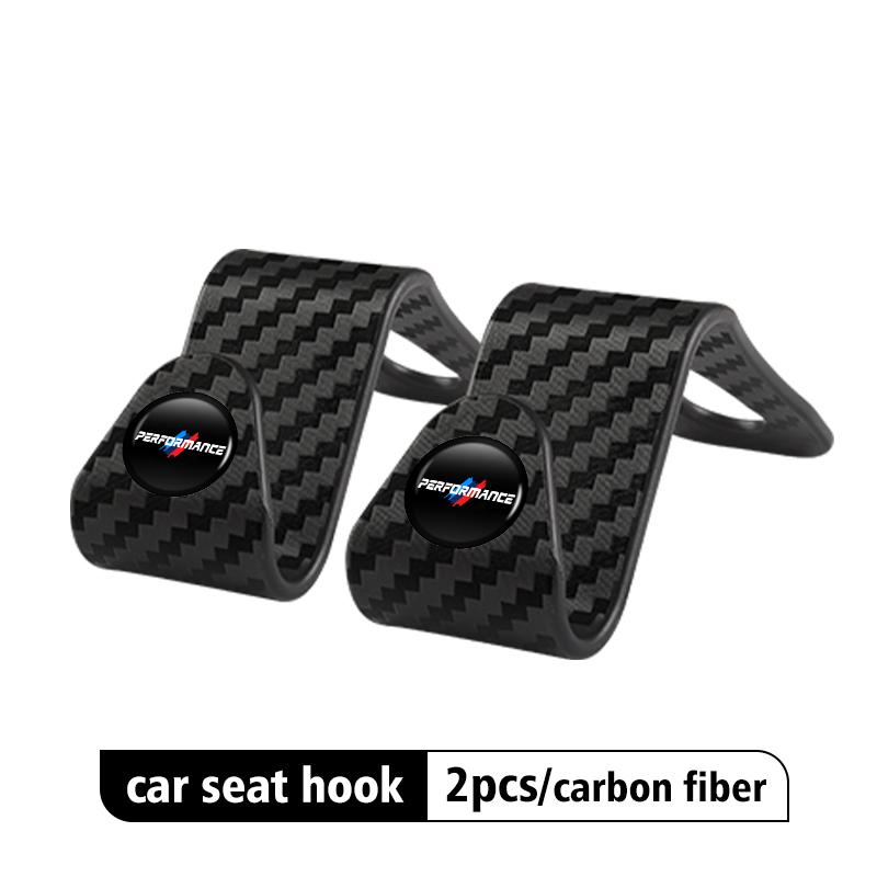 2pcs Car Seat Back Storage Hooks Portable Organizer Holder For BMW E91 E92 E93 E60 F10 F30 E39 E36 E87 X3 X5 E70 E46 E90