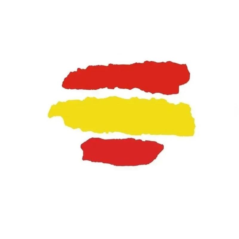 Car Sticker Spain Flag Car Mirror Sticker Waterproof Vinyl Decal for Vehicle Rearview Mirror National Flag Decoration Sticker