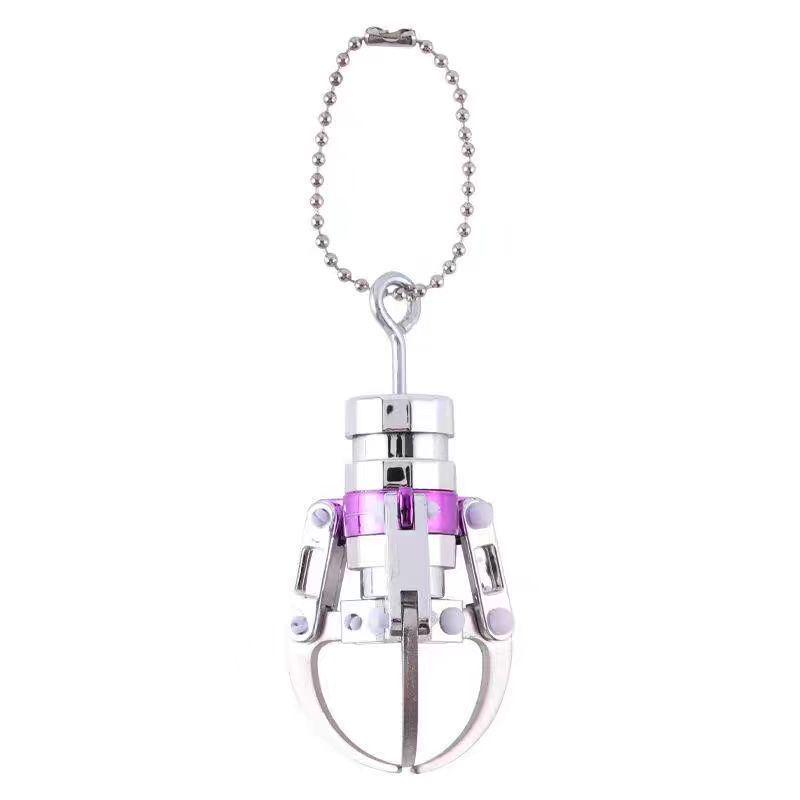 Mini Claw Machine Keychain: Stress Relief & DIY Pendant