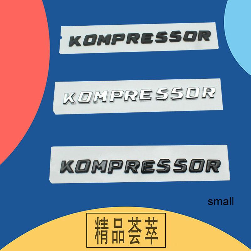 Premium TURBODIESEL KOMPRESSOR Compressor for CLK SLK SL CLS ML A B C S R Class Car Hood Fender Trunk Rear Bonnet Nameplate Decal Emblem Badge Sticker