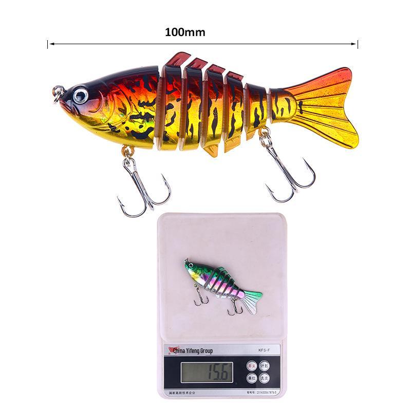 Lure Multi-Section 15.6g/10cm Segmented Hard Bait Fake Artificial Fishing Tackle