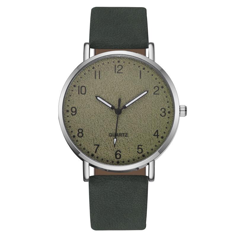 

Популярные цифровые матовые ультратонкие модные мужские часы мужские часы ремень кварцевые часы зелёный