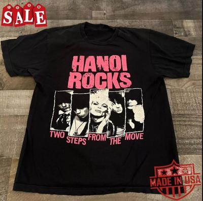 New Hanoi Rocks Two Steps Band Gift For Fans Unisex S-4XL Shirt Unisex T-Shirt