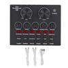 Studio Record V8 Sound Card Audio Mixer External Sound Card Convenient Mic Sound Card  PC Computer
