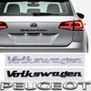 1Pcs 3D Volkswagen Emblem Sports Style Car Trunk Badge Sticker Accessories For VW Golf Tiguan T-Roc Polo Passat ID.4 T-Cross MK7LP10