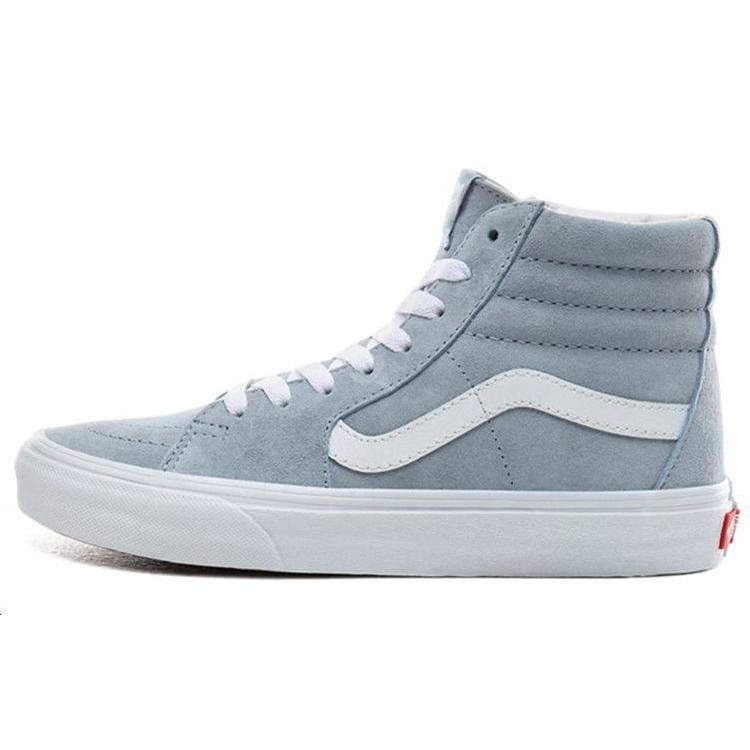 New Vans Pig Suede SK8 HI Skate High Sneakers Shoes Light Blue VN0A4BV6V4Z