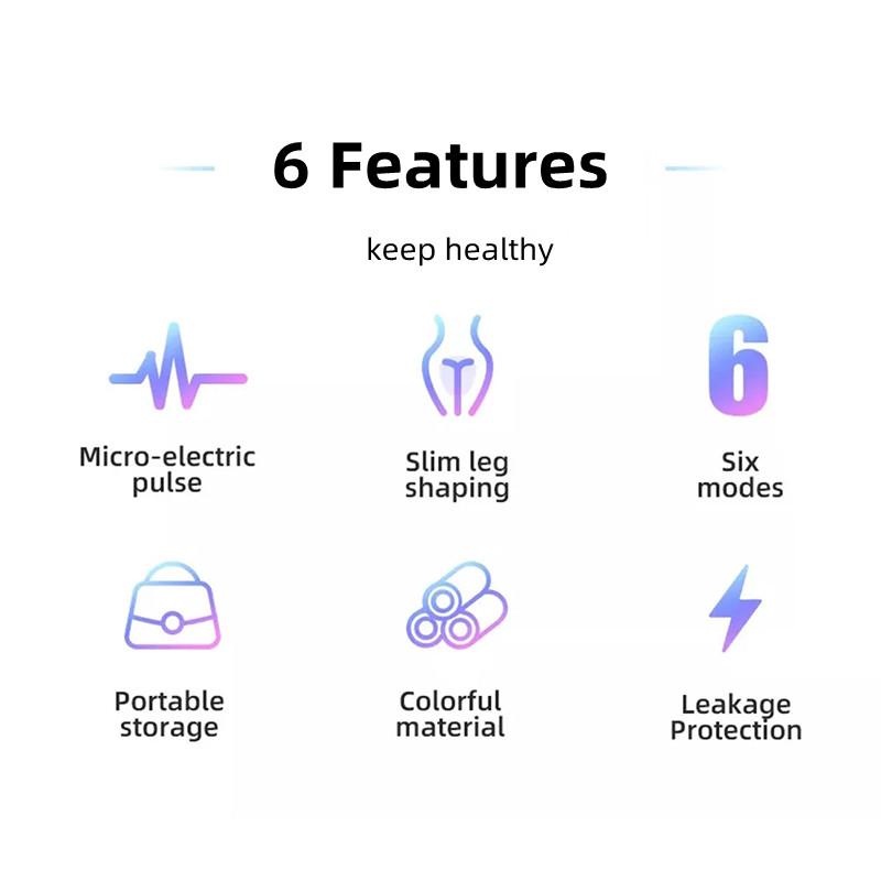Household EMS Foot Massager Pad Wireless Remote Control Leg Arm Muscle Microcurrent Stimulation Massage Therapy Machine