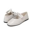 Barbara Leather Ribbon Mary Jane Flat Bbg535iv