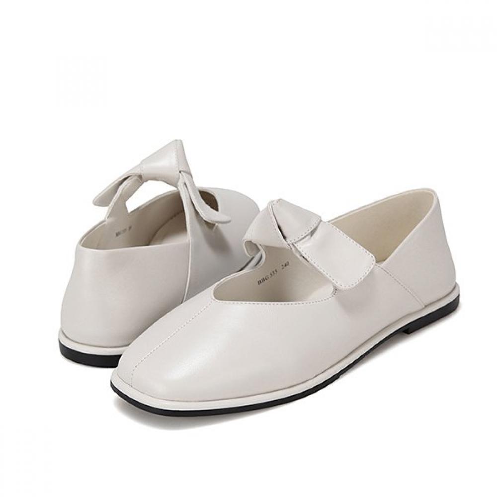 Barbara Leather Ribbon Mary Jane Flat Bbg535iv