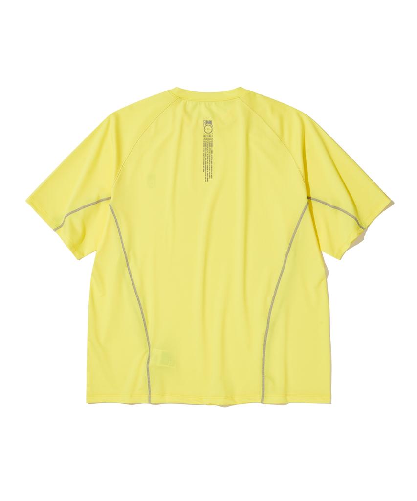 FIELDMANUAL Flow Flash T-Shirt Lemon