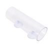 Betta Fish Tunnel Transparent Hollow Betta Fish Tube with Suction Cup for Resting Fish   Accessories