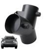 Parkheizungs-Doppelventil-Adapter 75mm Y-Form 3-Wege-Luftkanal-Verteilerstecker Dieselheizungs-Auspuffrohr für LKW