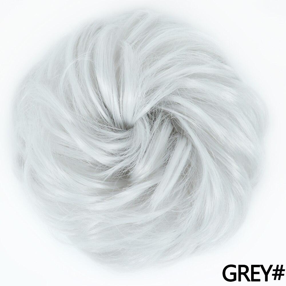 

Женский парик из синтетического волокна MISSQUEEN, грязный вьющийся пучок в виде пончика с эластичной повседневным ношением, высокотемпературный пучок из волокна для женщин 8 cm