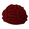 Spoof Horror Brain Knitted Hat Funny Warm Cap Party Headwear Photography Props