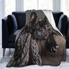 Puppy Dog Theme Cute Animal Pattern Art Blanket - Soft All-Season Multi-Purpose Throw for Couch, Bed, Office, Travel & Gift