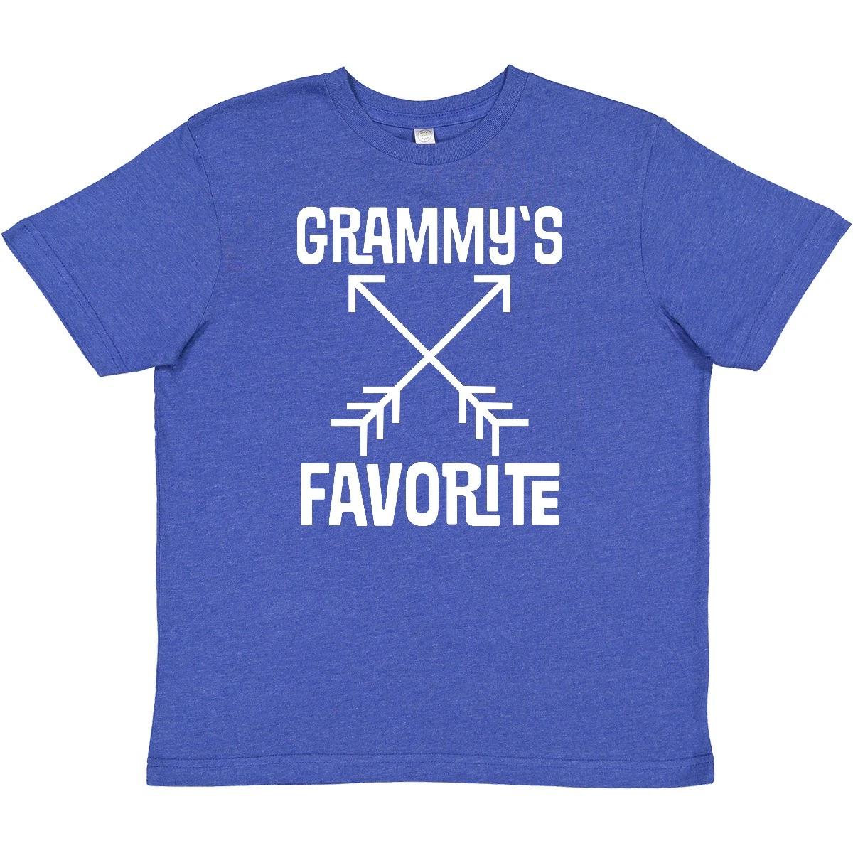 Inktastic Grammys Favorite Grandson Childs Youth T-Shirt Grammy From Grandchild 110