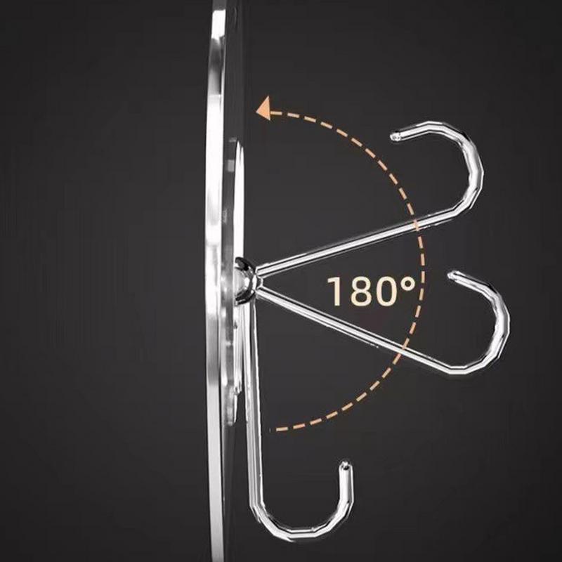 10pcs Heart Shape Transparent Hooks Non Punching Plastic Love Hangers Holder Self Adhesive Key Towel Multi-Purpose Hooks