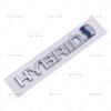 Logo Ibrido ABS 3D Emblema Parafango Laterale Bagagliaio Posteriore Badge Adesivo per Auto Decalcomanie per Prius Camry Crown Auris Rav4 Yaris L Highlander