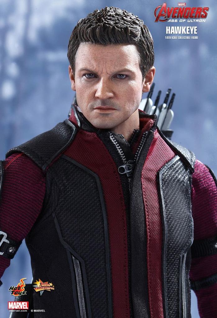 Movie Masterpiece of Ultron Hawkeye Scale Plastic Painted Movable Figure Avengers/Age 1/6
