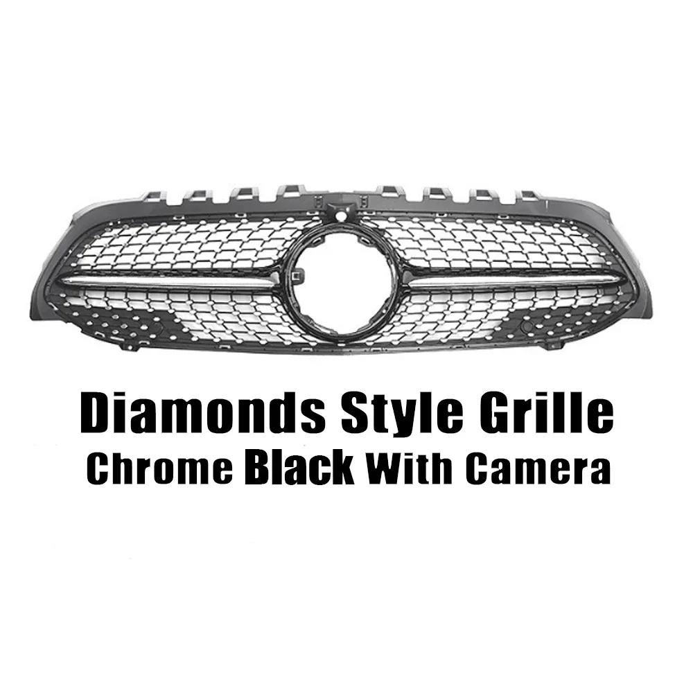 XVIP Diamant Stil Frontstoßstange Kühlergrill für Mercedes Benz CLA-Klasse W118 X/C118 2020-2023 CLA180 CLA200 CLA220 CLA250 CLA35 AMG