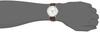 Arias Men's Analog Watch with Leather Band and Date Display, White, A48M02