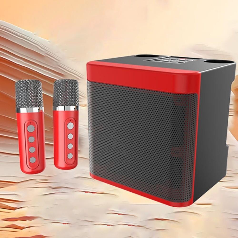 Multifunctional Bluetooth Speaker Set Portable Mini Home Karaoke Speaker  Birthday Gifts