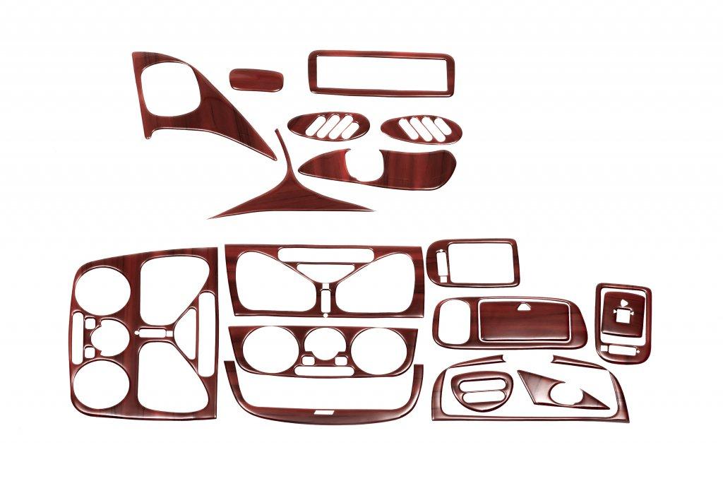 

Panel overlays (Hartman) Light veneer for Fiat Albea 2002-