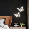 LED Butterfly Wall Lamp Nordic Pendant Lights Indoor Lighting Living Room Decoration Hanging Light Bedside Corridor Stairs