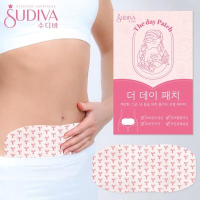 Sudiva Menstrual Pain Relief Attachable Compressor Hot Pack Warm Heat Patch, 1 Pack, 10 Packs