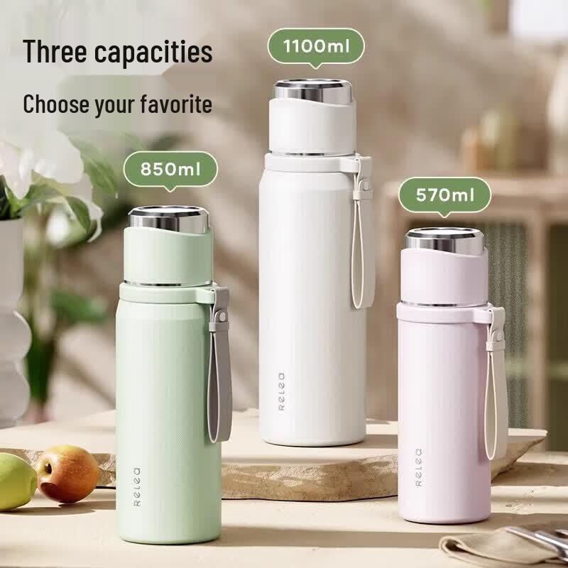 RELEA Junzhi 850ml 316L Stainless Steel Thermos Mug