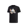 Set In Sleeve T Shirt Men's Black GL0398