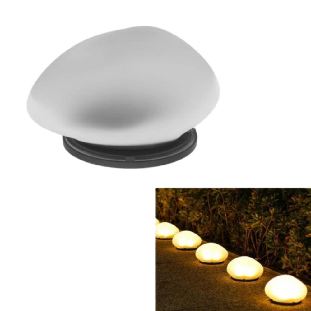 Cobblestone Shaped Solar Stone Lamp Energy Saving Solar Lawn Lamp LED Solar Light  Garden