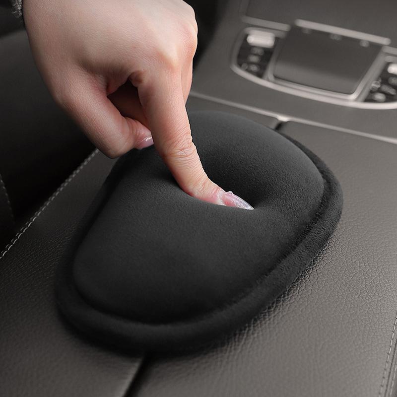 Polštář pod kolena do auta Měkká podložka pod kolena pro interiér auta Polštář Pohodlný plyšový Univerzální podpora lokte a stehen Auto příslušenství