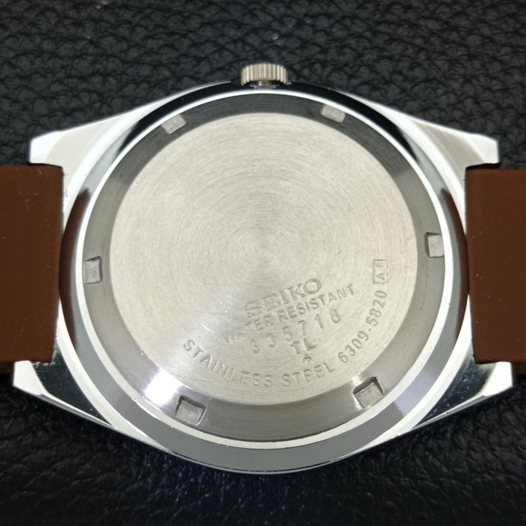 REFURBISHED VINTAGE SEIKO 5 AUTOMATIC JAPAN MENS SILVER DIAL WATCH a434684-2