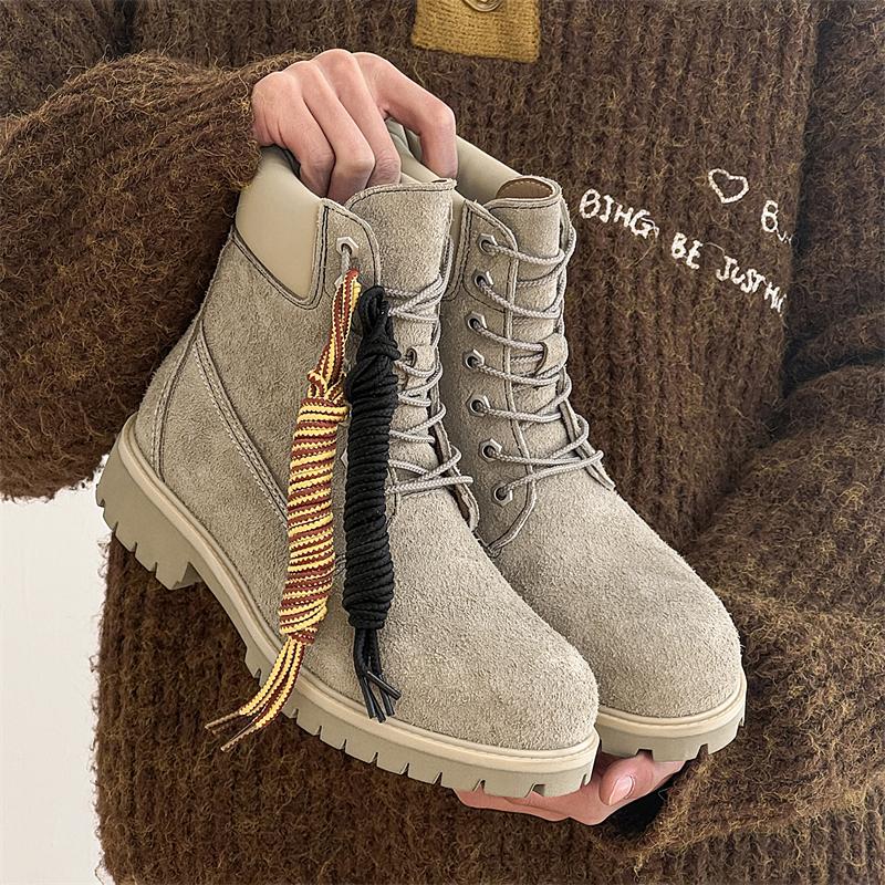 Fashion Leather Ankle Boots For Man Genuine Leather Big Size Boots High Quality Designer Casual Formal Outdoor Boots Fashion Business
