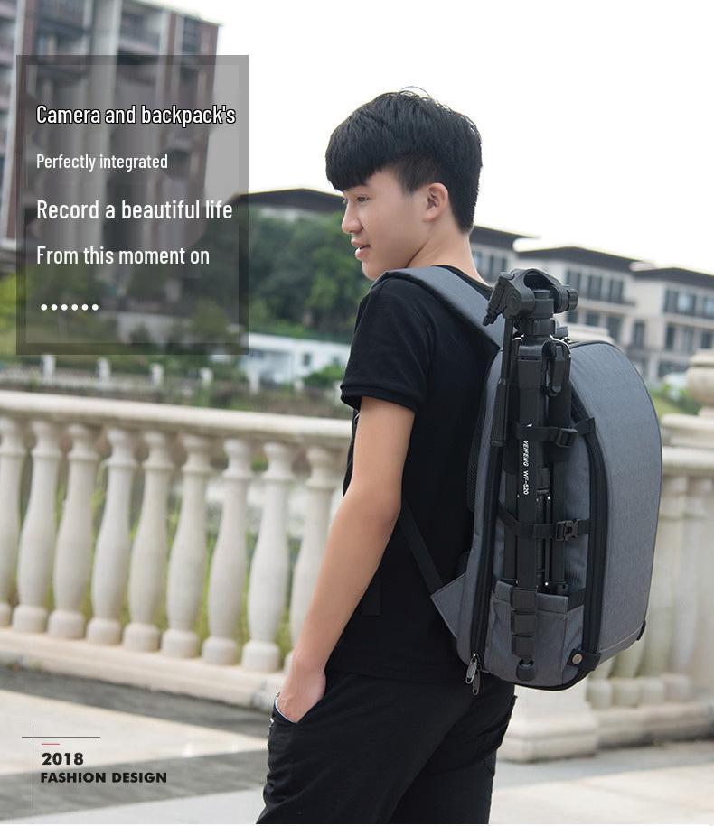 Cross-border DSLR & Drone Travel Bag with Removable Dividers for Photography