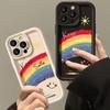 Personalized Rainbow Smile Case for iPhone 17 Pro Max/15 Pro/14/13